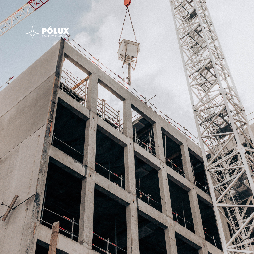 Vantagens logísticas dos transformadores a seco em obras rápidas