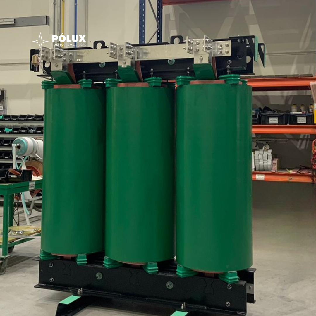 Transformadores a seco de média tensão com monitoramento digital