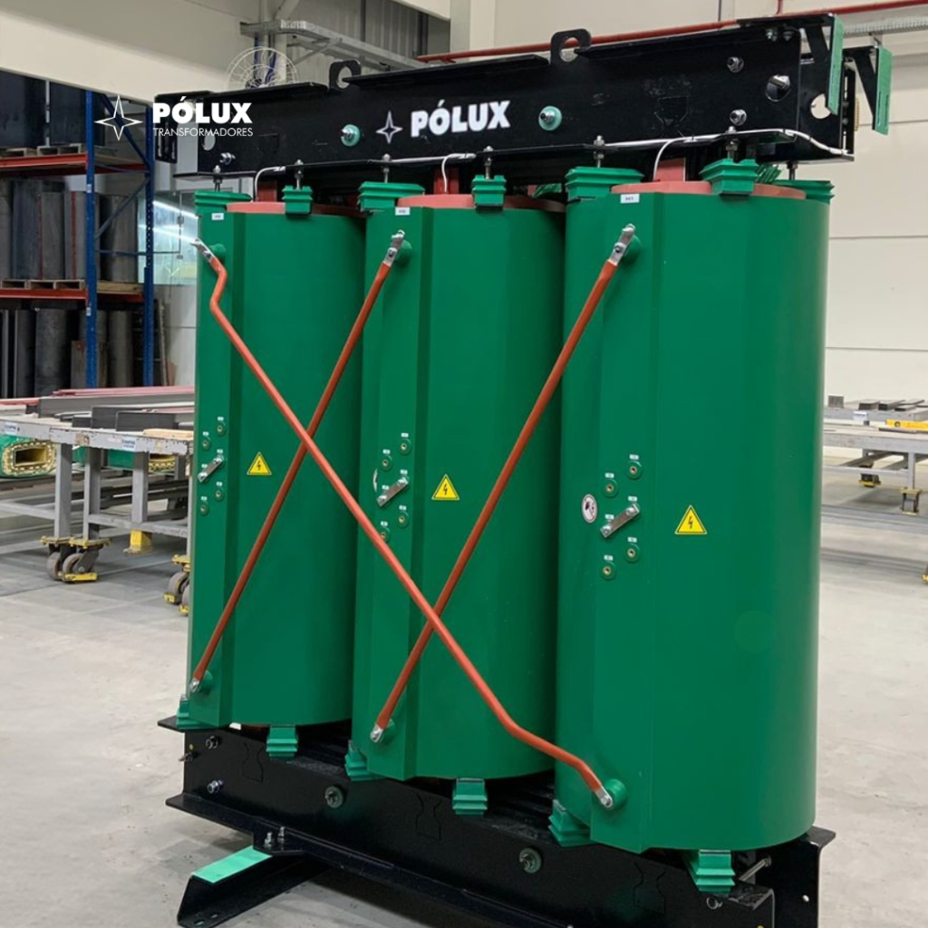 Transformadores a seco com encapsulamento em resina epóxi