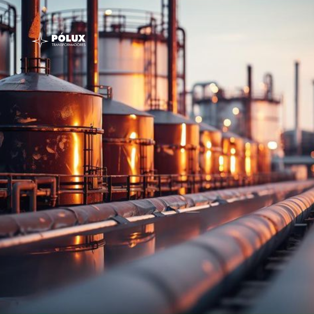 Transformador trifásico a seco: aplicações em plantas químicas