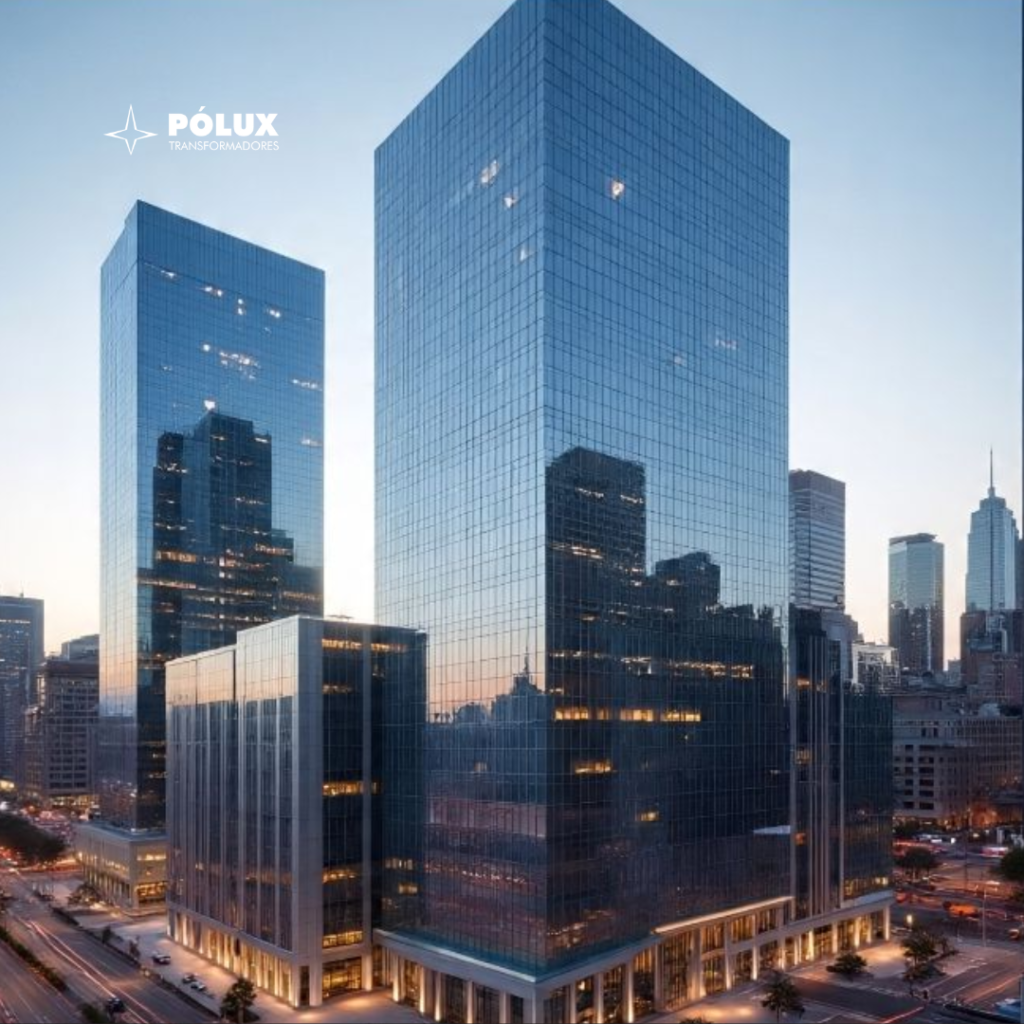 Transformadores a seco para subestações compactas pré-fabricadas