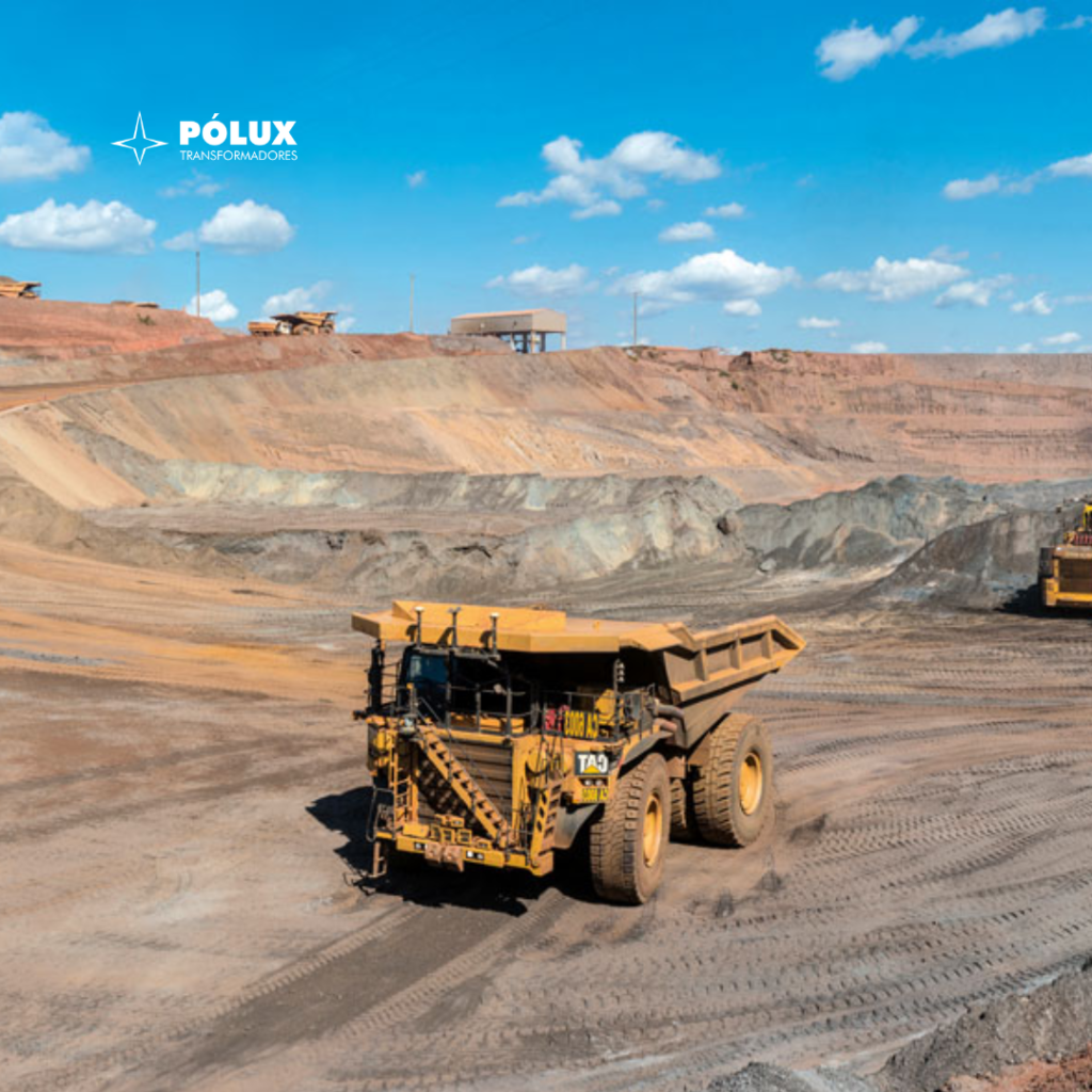 Transformadores a seco para mineração e ambientes com poeira condutiva