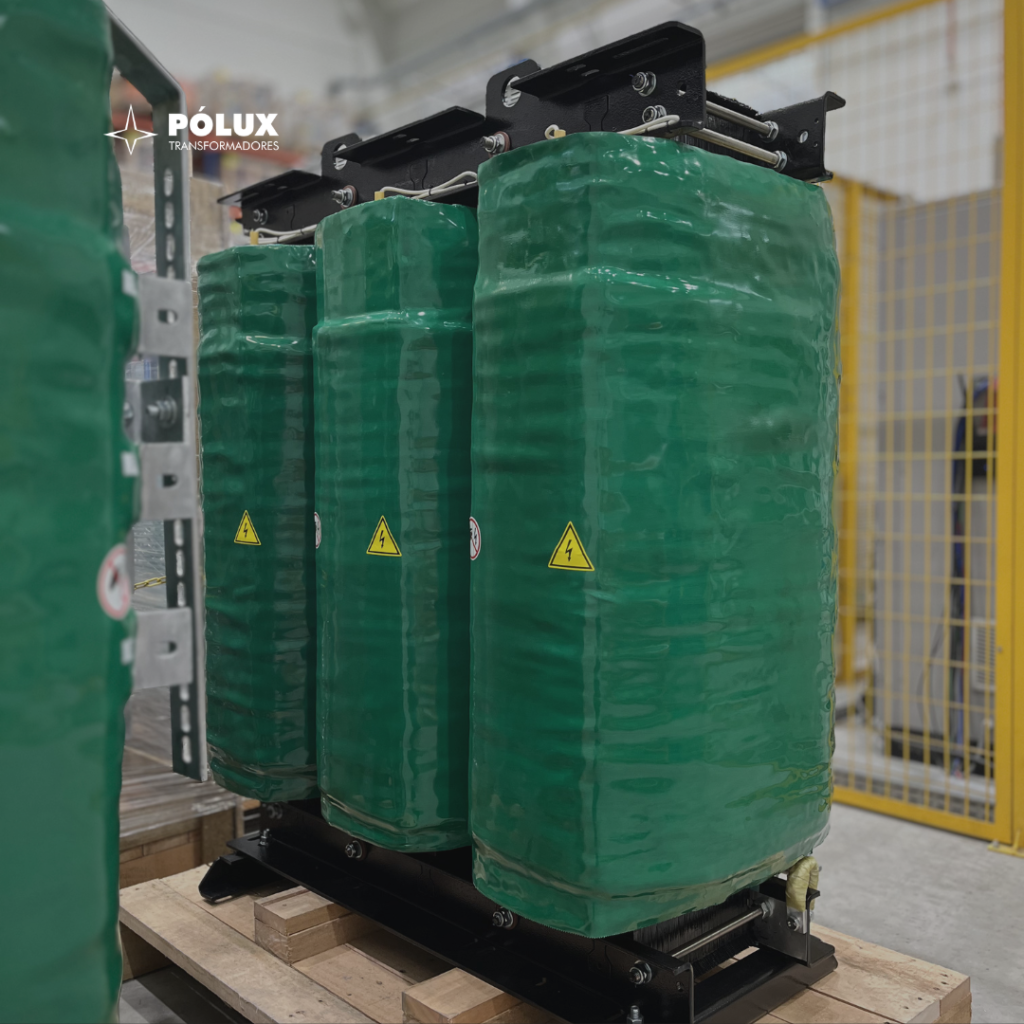 Transformador a seco para subestações de energia em projetos de transmissão e distribuição