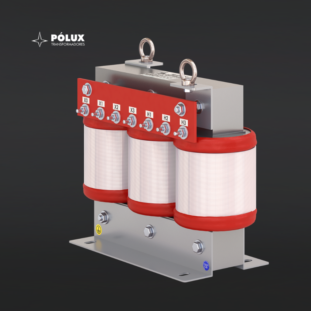 Como funciona o isolamento em autotransformadores trifásicos a seco