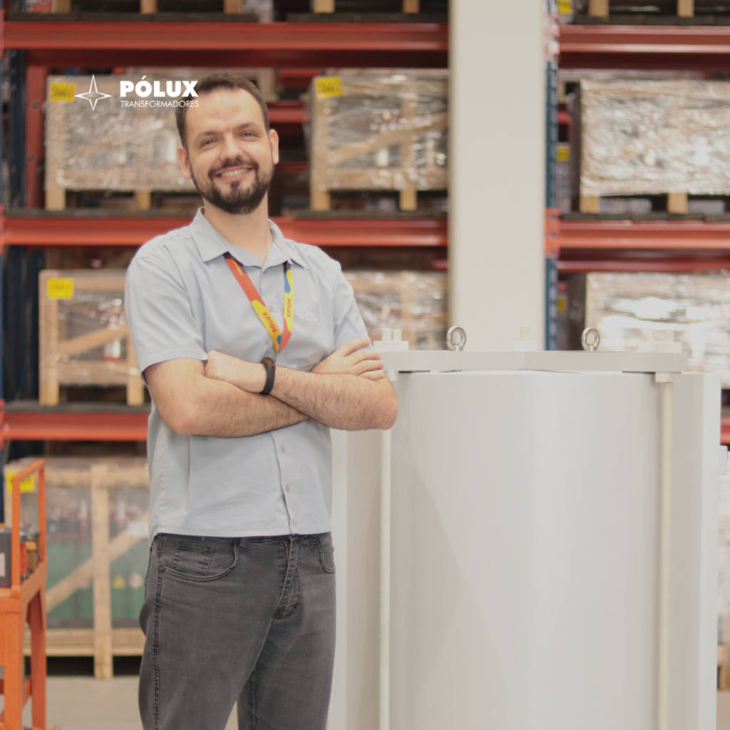 Transformador a seco para retrofit de subestações de concessionárias de energia